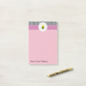 Post-it® Abeille moderne mignonne tendance (Sur un bureau)