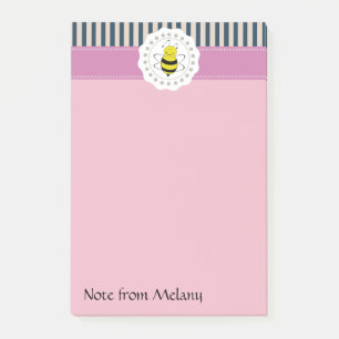 Post-it® Abeille moderne mignonne tendance