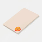 Post-it® Abricot - Collection de Fruits - (Incliné)
