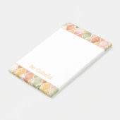 Post-it® Abricot Orange Vert Jaune Blush  (Incliné)