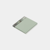 Post-it® Abstract Olive Sage Green Gray Fractal Art Fantasy (Incliné)