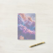 Post-it® Abstract Space Nebula Art - Colorful Cosmic (Sur un bureau)