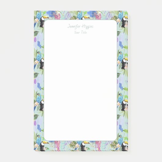 Post-it® Abstractions tropicales (Devant)