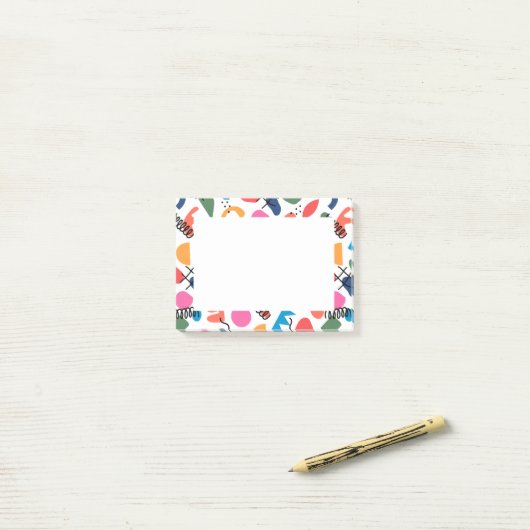 Post-it® Abstrait (Sur un bureau)