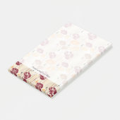 Post-it® Abstrait Élégance, motif floral 4 (Incliné)