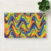 Post-it® Abstrait Multicolore Ondulé (Bureau)