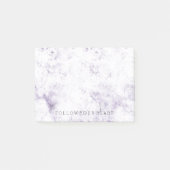 Post-it® Abstrait pourpre (Devant)