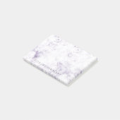 Post-it® Abstrait pourpre (Incliné)