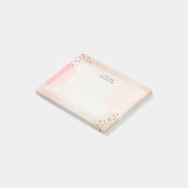 Post-it® Abstrait rose (Incliné)