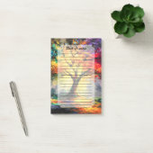 Post-it® Abstraite nature spirituelle Arbre de vie (Bureau)