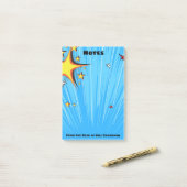 Post-it® Accessoires de bureau comiques de geek d'art de (Sur un bureau)