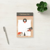 Post-it® Accueil pour les notes post-it de Noël (Bureau)
