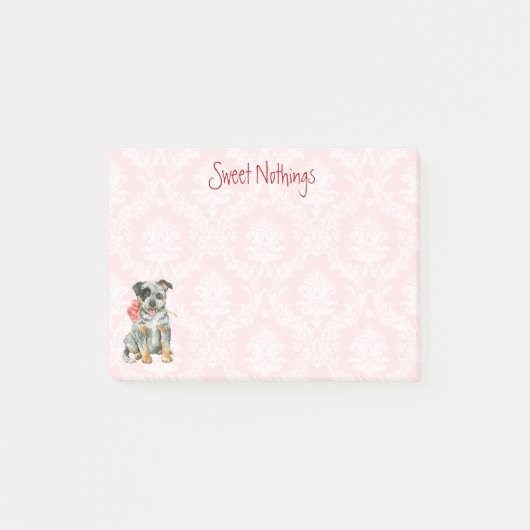 Post-it® ACD Rose Valentin (Devant)