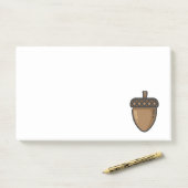 Post-it® acorn (Sur un bureau)