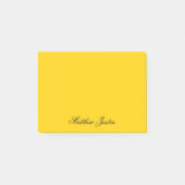 Post-it® Add Your Name to Custom Canary Yellow Notes (Devant)