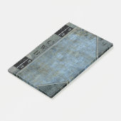 Post-it® Addison Scout Vieux Livre Cool Monogramme (Incliné)