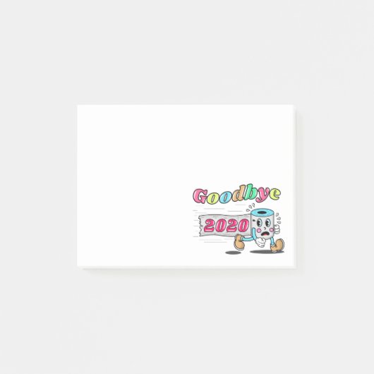 Post-it® Adieu 2020 - C’est enfin terminé (Devant)