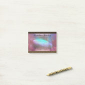 Post-it® Admenia beau monogramme (Sur un bureau)