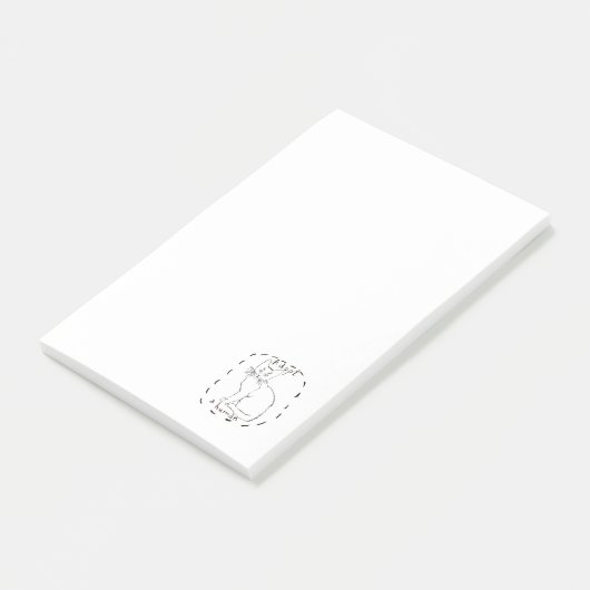 Post-it® Adopter un humain (Incliné)