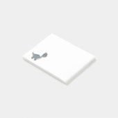 Post-it® Adorable Boho Grey Dinosaur (Incliné)