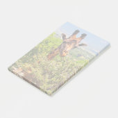 Post-it® Adorable Giraffe Poking His Head Above The Trees (Incliné)