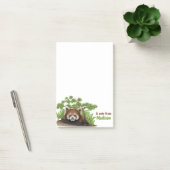 Post-it® Adorable Panda Kids Personnalisé (Bureau)