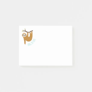 Post-it® Adorable Sloth "Hang in There"