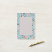 Post-it® Adoring Flowers - Mariage Post-it 4"x6" (Sur un bureau)