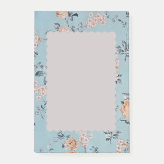 Post-it® Adoring Flowers - Mariage Post-it 4"x6" (Devant)