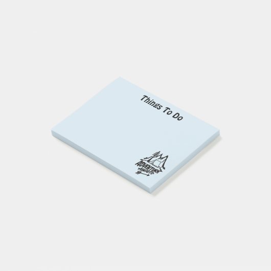 Post-it® Adventure Await Camping (Incliné)