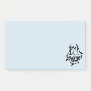 Post-it® Adventure Await Camping