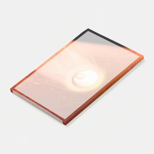 Post-it® Aérocoque Avec Perpersévérance Rover Descente Vers (Incliné)