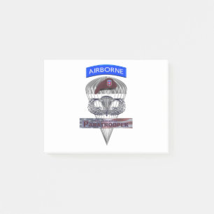 Post-it® Aéronef Tab Acier Parachutiste Jump Ailes