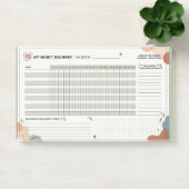 Post-it® Aesthetic Neurodivergent Habit Tracker Brain Dump (Bureau)