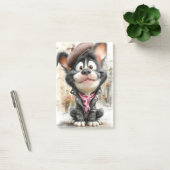 Post-it® Affiche Chien Rebelle Mignon (Bureau)