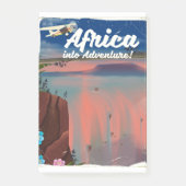 Post-it® Affiche d'aventure de cascade africaine (Devant)