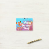 Post-it® Affiche de plage de Zuma Beach LA Rail (Sur un bureau)