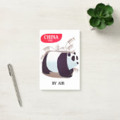 Post-it® Affiche de voyage Panda de Chine (Bureau)