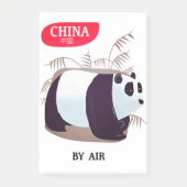 Post-it® Affiche de voyage Panda de Chine (Devant)