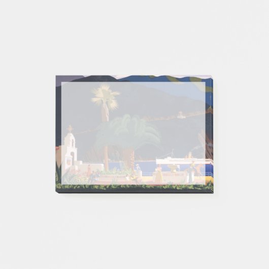 Post-it® Affiche de voyage - Père Noël Catalina Island, Cal (Devant)