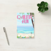 Post-it® Affiche de voyage Qalito Fiji (Bureau)