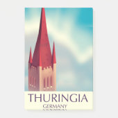 Post-it® Affiche de voyage Thuringe Allemagne (Devant)