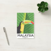 Post-it® Affiche de voyage Toucan de Malaisie (Bureau)