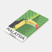 Post-it® Affiche de voyage Toucan de Malaisie (Incliné)