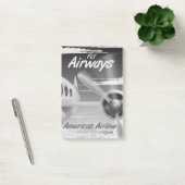 Post-it® Affiche de voyage vintage Fly Airways. (Bureau)