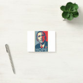Post-it® Affiche d'espoir de Barack Obama (Bureau)