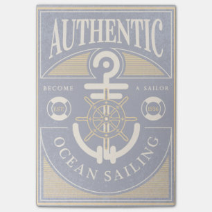 Post-it® Affiche vintage de navigation