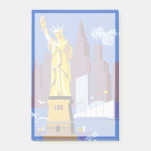 Post-it® Affiche Vintage voyage pour Allegheny Airlines (Devant)