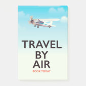 Post-it® Affiche Voyage par avion (Devant)