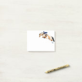 Post-it® Afficher Jumper Paint Horse Post It Notes (Sur un bureau)
